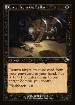Crawl from the Cellar - Retro Frame x1 - Innistrad Remastered - NM-Mint, English