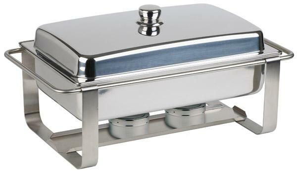 Edelstahl Chafing Dish CATERER PRO stapelbar Profi Qualität GN Maß Gastlando