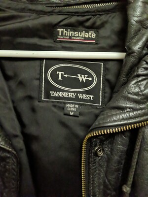 TANNERY WEST LET W RIDERS JACKET表記サイズM Tannery West Women's Leather Jacket Size Medium | eBay