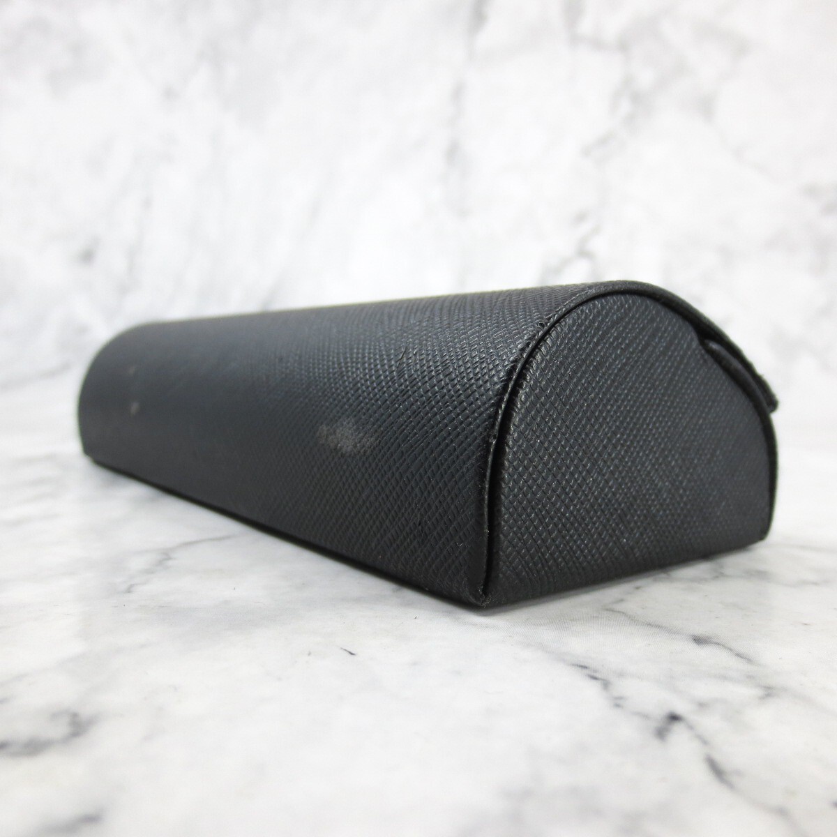 Prada Eyeglasses Case Semi-Hard Black Flip Top | eBay