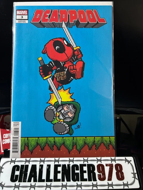DEADPOOL #3 Matthew Waite SIGNED Trade-Dress w/ COA