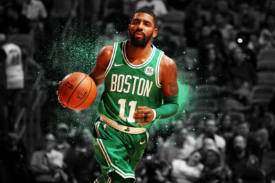 Wallpaper Irving Boston Kyrie Irving Boston Celtics Art Wall