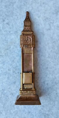 Vintage bigben brass figurine 