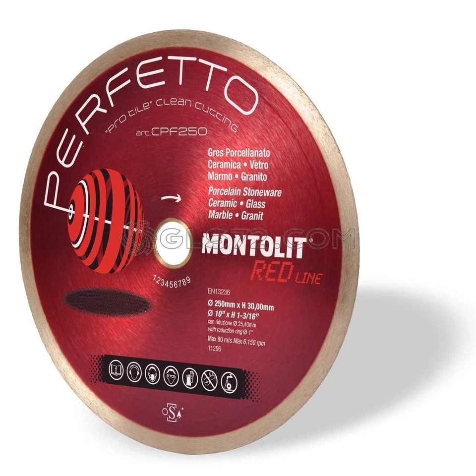 DISQUE DE DIAMANT GRÈS EMAILLÉ DELICAT VERRE MARBRE GRANITE MONTOLIT CERMONT CPF