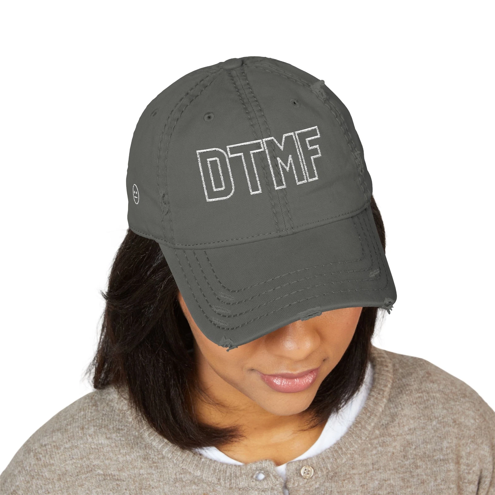 Distressed DTMF Benito Washed Vintage Baseball Cap
