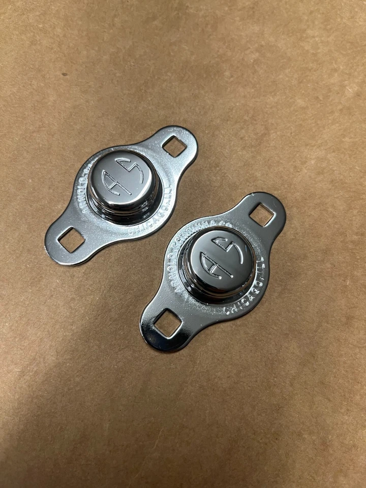 ¡OFERTA! Tapas de pedales Schwinn Phantom 26" para bicicleta AS cromadas sin aprobación Schwinn Foto 3 de 4