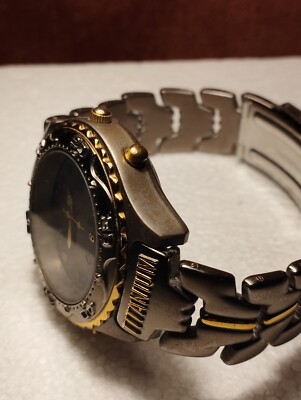 PhilipPersio Titanium Herrenuhr Doppelanzeige Alarm OK Original Armband »