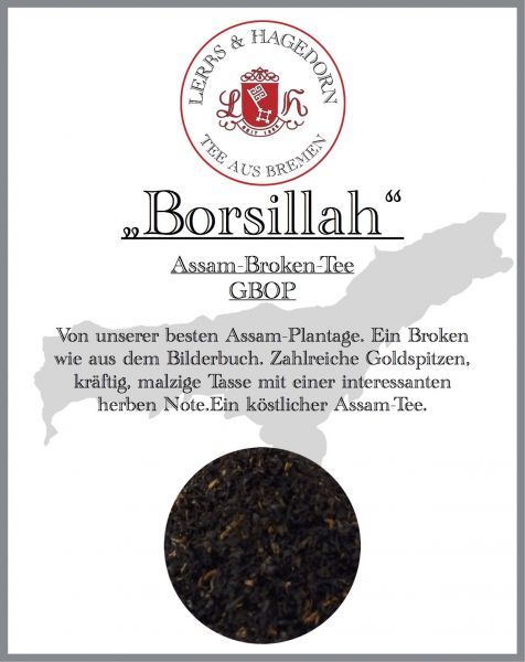 Black-Line Assam-Tee Broken Tee Gbop 'Borsillah' 250G-image