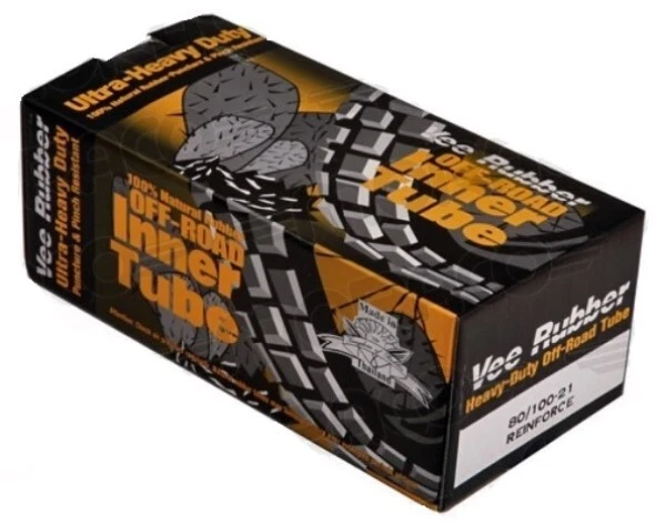 Chambre à air Vee Rubber 100/90-19 motocross enduro arrière renforcée 3 mm - Photo 1/1