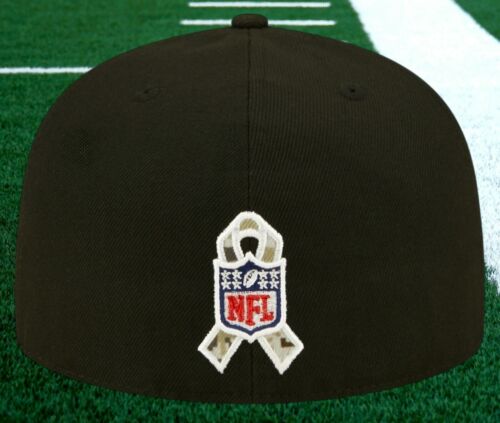 Men's MIAMI DOLPHINS TEAM ISSUED New Era 9FIFTY 2022 Salute To Service Hat 7 5/8 - Picture 4 of 5