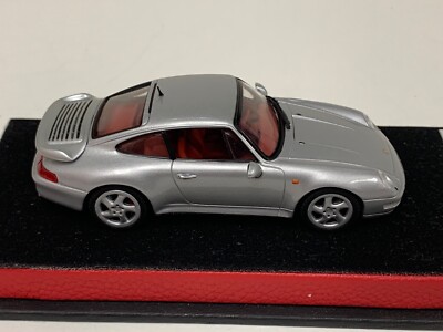 1/43 Minichamps Porsche 911 Turbo (993) Silver Leather base AB1087
