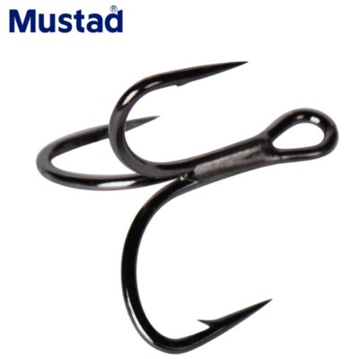 MUSTAD TG78NP-BN-2-6U-ULTRA POINT KVD ELITE TREBLE SIZE 2 SHORT HOOK-6 PACK