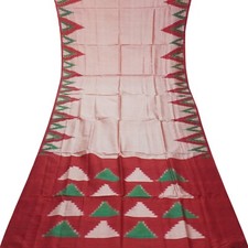 Vintage Pink Sarees 100 Pure Silk Handwoven South Indian Sari 5YD Craft Fabric