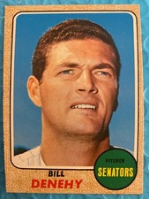 1968 Topps Baseball #526 Bill Denehy NM/MT