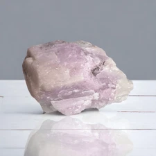 Large Raw Natural Kunzite Crystal Freeform (#2)