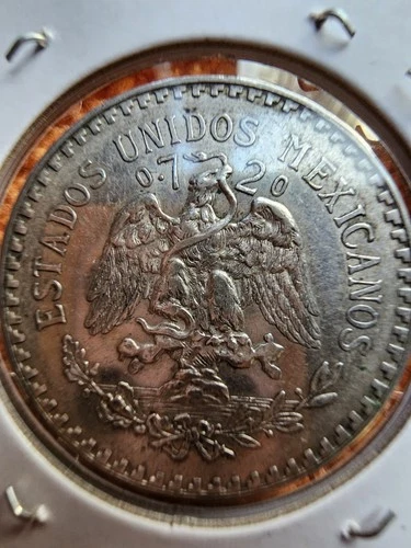 Photo of a 1932 Mexico Un Peso Silver from an eBay listing that sold on Jul 17, 2026