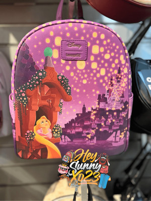 Loungefly Disney Tangled Rapunzel Lantern Night Mini Backpack