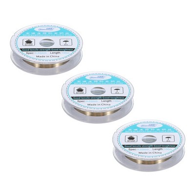 3pcs 100m Molybdenum Screen Cutting Wire Line Phone LCD Glass Separate, 0.03mm