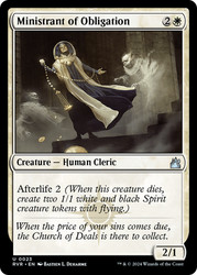 Ministrant of Obligation #23 Ravnica Remastered MTG
