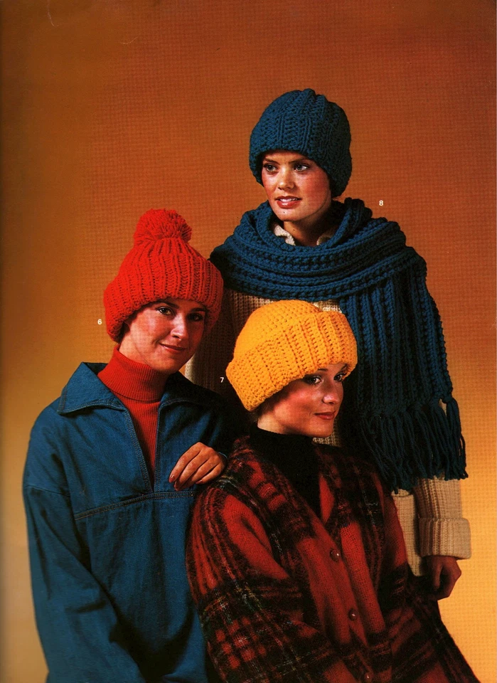 Chapéus 'n Things fáceis de tricotar e crochê | Columbia Minerva 2623 - Imagem 2 de 3