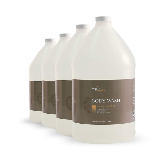 Zogics Organics Honey Coconut Shampoo, 1 Gallon