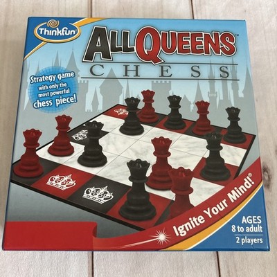 All Queens Chess Game by ThinkFun Complete (Used)