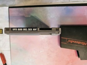 Nintendo NES Super Mario Bros / Duck Hunt Cartridge + Original Dust Sleeve