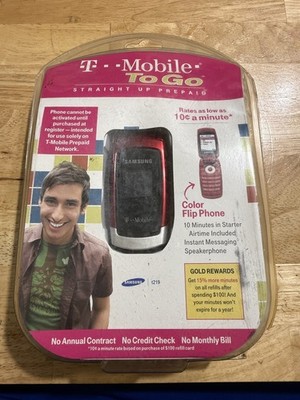 Samsung SGH-T219 Very Rare - For Collectors -T-Mobile Sealed in box 