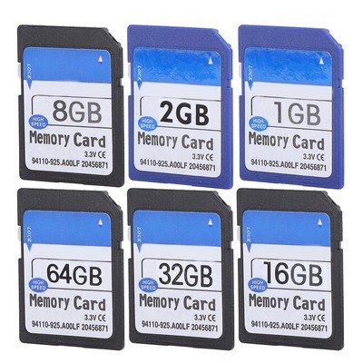 Photos Music Files Storage High Speed Memory Card For Elite Pro MP3 MP4 Camer CB