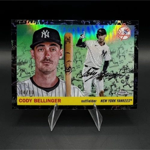 Topps Chrome platinum 2025 Cody Bellinger 04/10 Black refractor