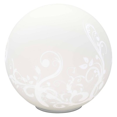 BRILLIANT Lampe Bona Tischleuchte weiß | 1x A60, E27, 60W, geeignet für Normalla