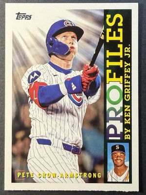 2026 Topps Series 1 - Profiles - Pete Crow-Armstrong #TP-13 - Cubs