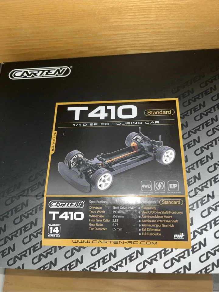 Auto Rc Carten T410 1/10 - Immagine 2 di 4