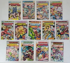 Marvel Comics Group The Champions #2, 3, 5-14, 17 (1976-1978) Lot of 13 Issues