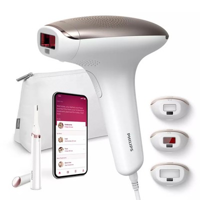 Philips Lumea IPL-Haarentfernungsgerät Advanced mit Korrekturtrimmer 3-Aufsätze