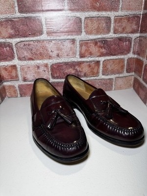 Cole Haan Men's Pinch Loafer Tasseled Moc Toe Dress Shoe Cordovan Red Men s 11 D