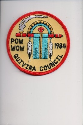 1984 Quivira Council Pow Wow patch