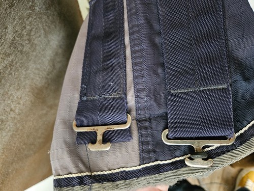 Outdoordecke 155 cm / 50g - gebraucht aber okay / von EQUITHEME - Bild 5 von 8