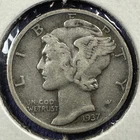 1937 10C Mercury Dime (88562)