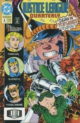 Justice League Quarterly #6 (1992) in 9.4 Near Mint -Unlimited Shipping