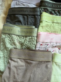 Victoria's Secret & Pink Set Of 6 Random Lot Underwear Sexy Boyshorts Panty NWT