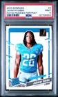 2023 Donruss Jahmyr Gibbs Rated Rookies Portrait #6 PSA 9 MINT RC ROOKIE