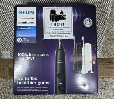 Philips Sonicare Professional Clean Rechargeable Electric Toothbrush 2-pack. NEW