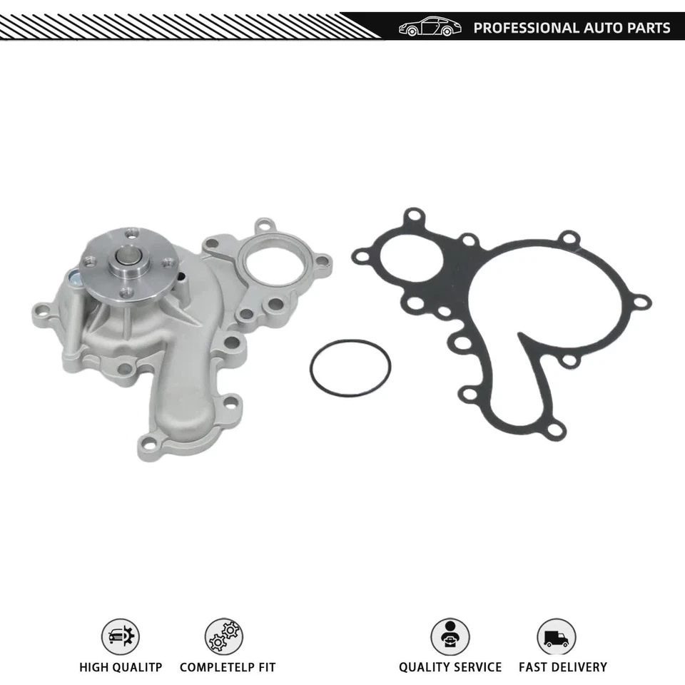 Fit 2007-22 Lexus Toyota Land Cruiser LX570 5.7L 3URFBE 3URFE Engine Water Pump Foto 2 de 4