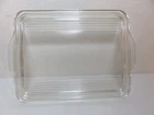 Vintage Pyrex  503-C  glass lid 9 3/4 x 7 1/8 inches only
