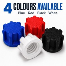 6/12/20x Silicone Sealant Cartridge Caps Reusable Mastic Caulk Screw Lids