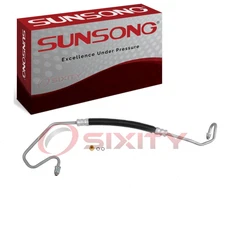 Sunsong Power Steering Pressure Line Hose for 1996 GMC Yukon Assembly Fluid ed