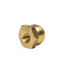 Mr. Heater, Brass Fitting, 1in.-20 Male Throwaway x 1/4in. FPT, Included (qty.)
