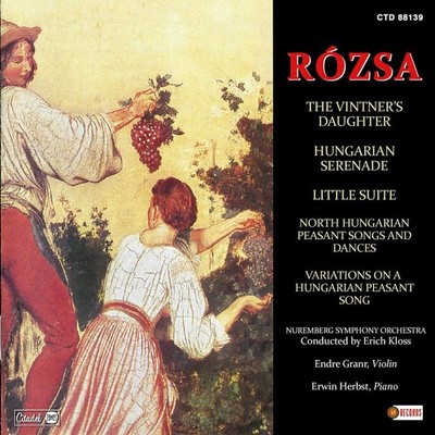 Miklós Rózsa Rózsa: The Vintner's Daughter/Hungarian Serenade/L (CD) (US IMPORT)