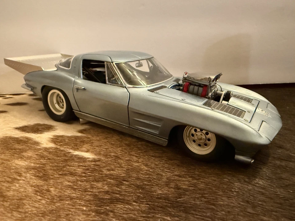 Chevrolet Corvette NHRA Pro 1963 1/24 Danbury como nuevo stock techo combustible Pro Mod Foto 2 de 4